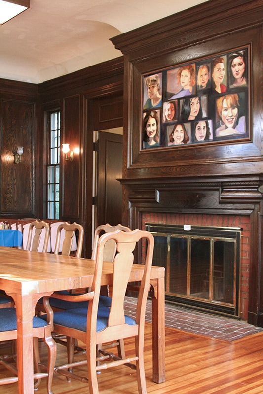 Portraits painted for Slater International House, Wellesley